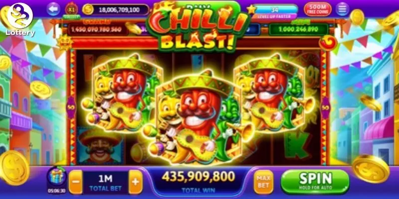 Hot Chill hấp dẫn ở game slot 92Lottery